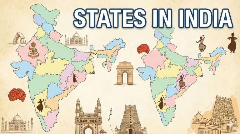 States in India and Its Population